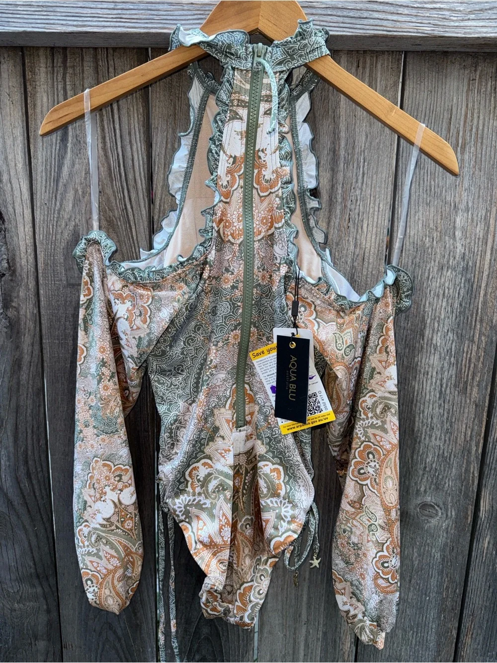 AQUA BLU AUSTRALIA HENNESSY ONE PIECE Size 8